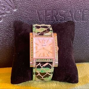VERSACE SQUARE MOP DIAL LADIES WATCH